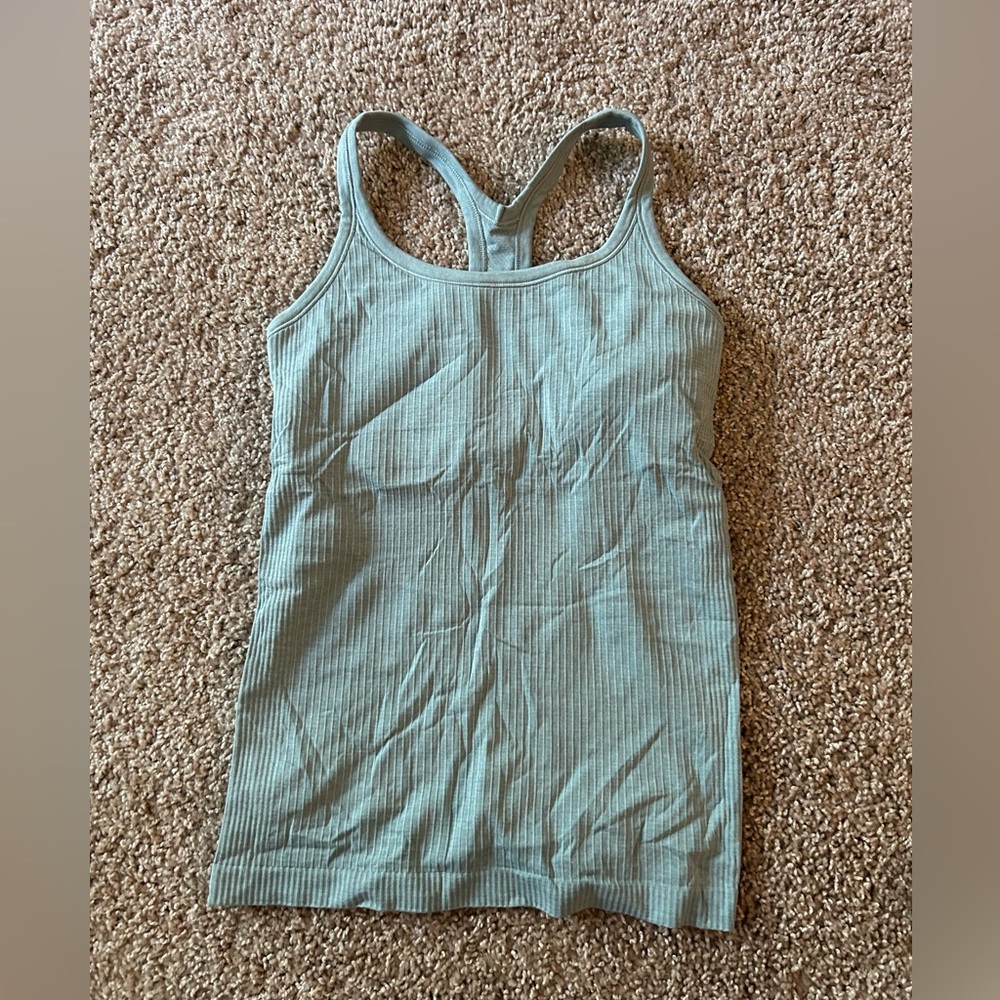 Lululemon baby blue tank!